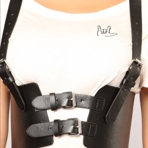 Fashion Nova harness Belt